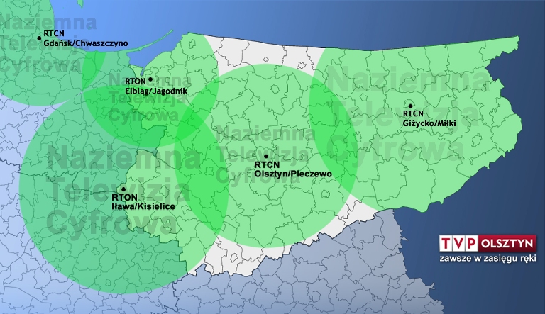 mapka zasigu dvb-t